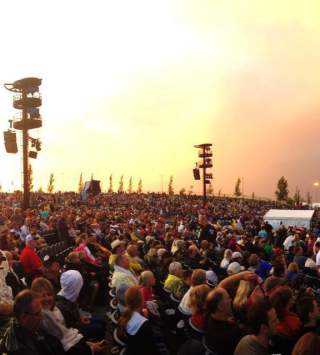 Concert at Usana Ampitheatre