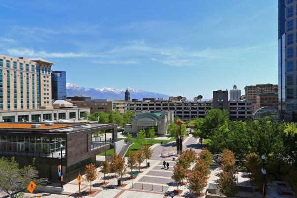 Gallivan Center Plaza