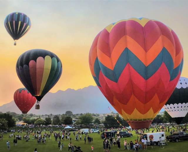 Hot Air Balloon Festival in Sandy