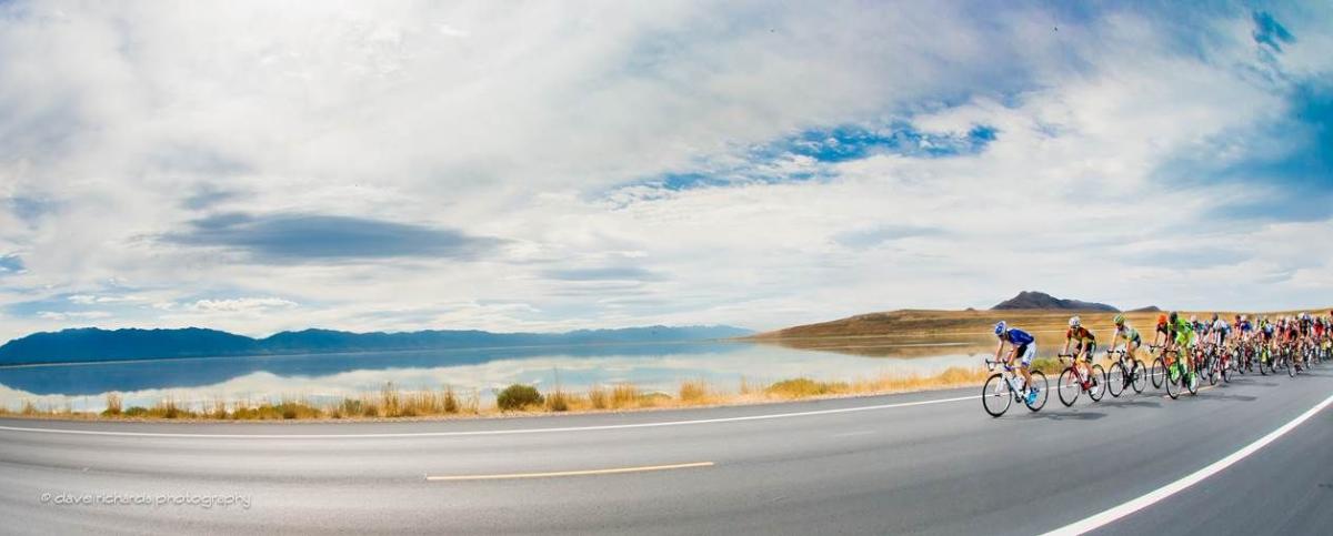 Tour of Utah on the Antelope Island Causeway