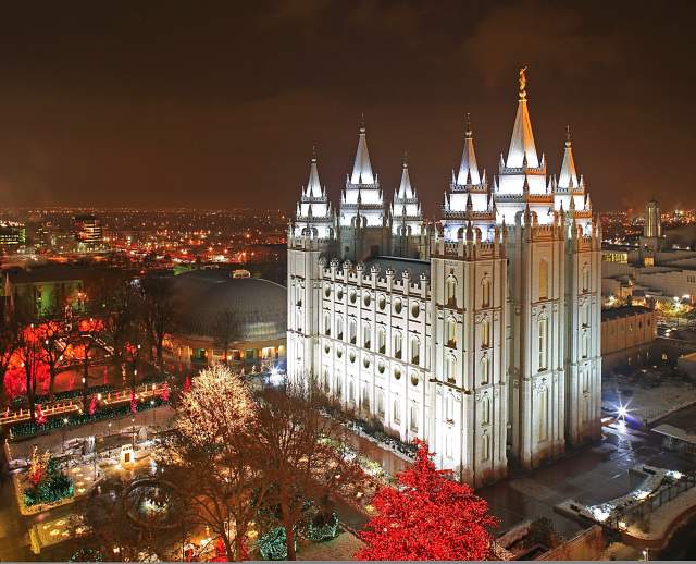 Temple Square Lights