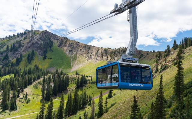Aerial Tram at Snowbird