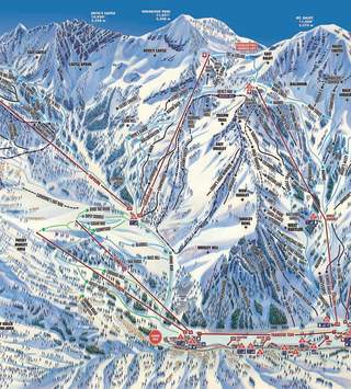 Trail Map of Alta Ski Area