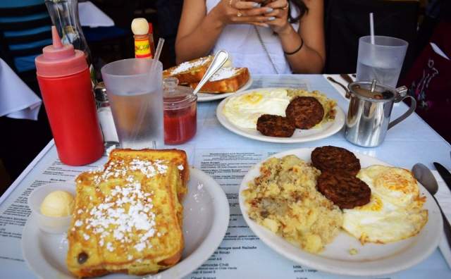 Breakfast at The Park Cafe