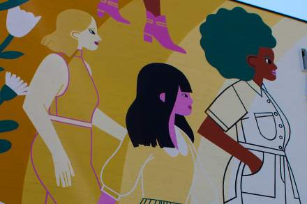 Maven District mural.