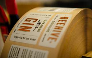 Beehive Gin Labels