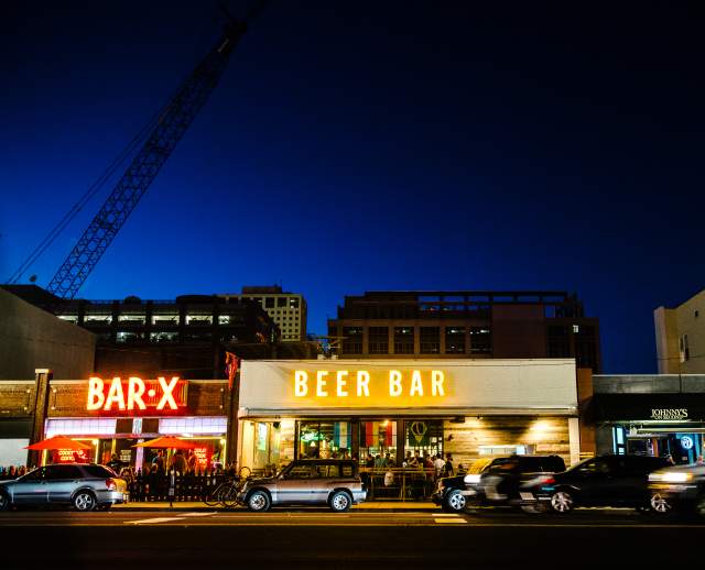 Street View of Beer Bar and Bar X