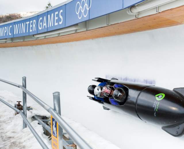Bobsled at Utah Olympic Park