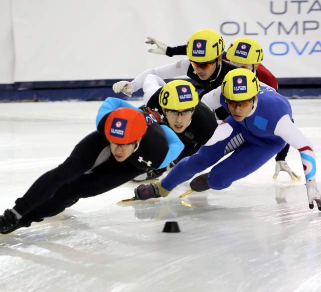 Speed Skating at the Utah Olympic Oval
