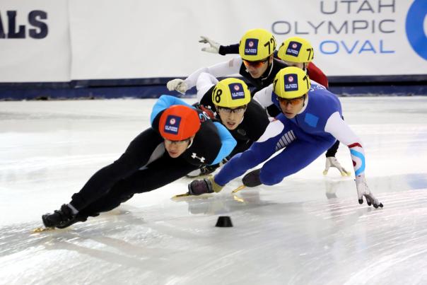 Speed Skating at the Utah Olympic Oval