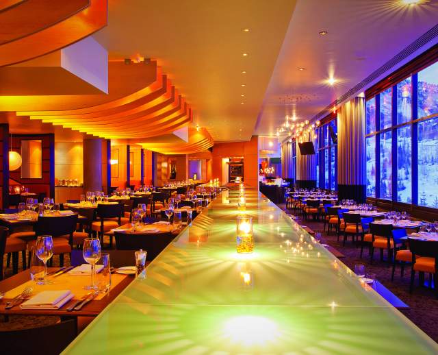 The Aerie Restaurant at the Cliff Lodge at Snowbird