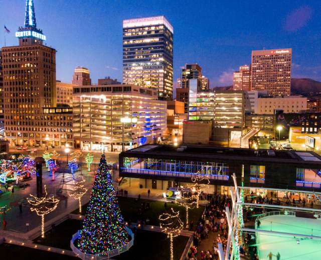 Gallivan Center Lights