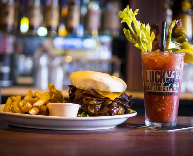 Lucky 13's burgers are some of the best