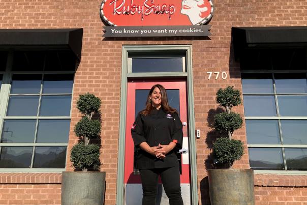 Tami Steggell at RubySnap Fresh Cookies