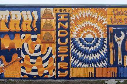 Granary District Murals