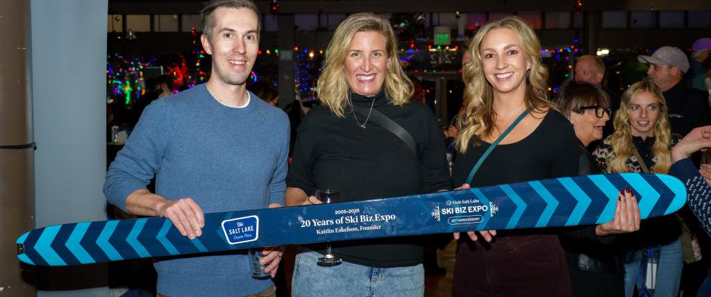 Ski Biz partnership event prize at the 2025 Ski Biz at Keys on Main.