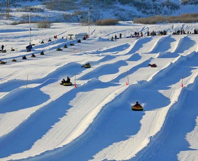 Tubing at Soldier Hollow