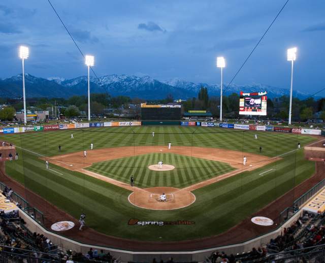 Salt Lake Bees Baseball Stadium