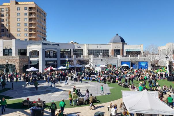 The Hibernian Society of Utah hosts a St. Patrick’s Day Celebration at the Gateway.