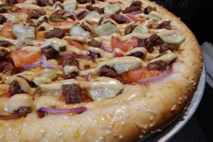 Vegan Pizza at The Pie Pizzeria in Salt Lake