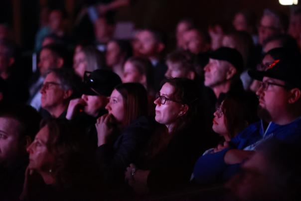 People watching the Utah International Film Festival