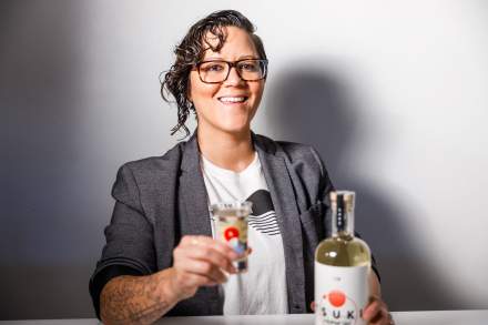 Tsuki Sake takes its name from the Japanese word for “moon” (“tsuki”), which is commonly known as a symbol for femininity and female strength.