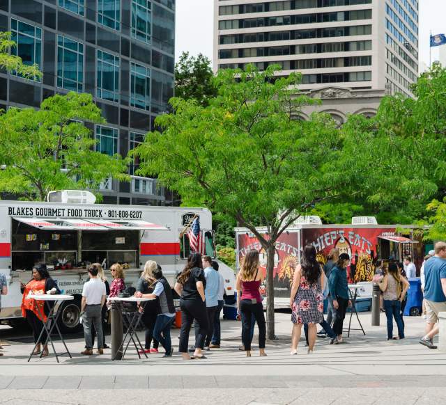 Food Trucks at The Gallivan Center