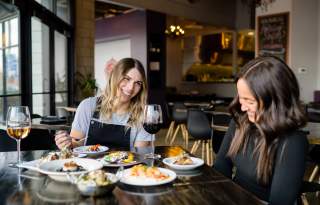 Meditrina is one of our favorite spots to wine and dine
