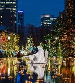 Christmas Lights on Temple Square