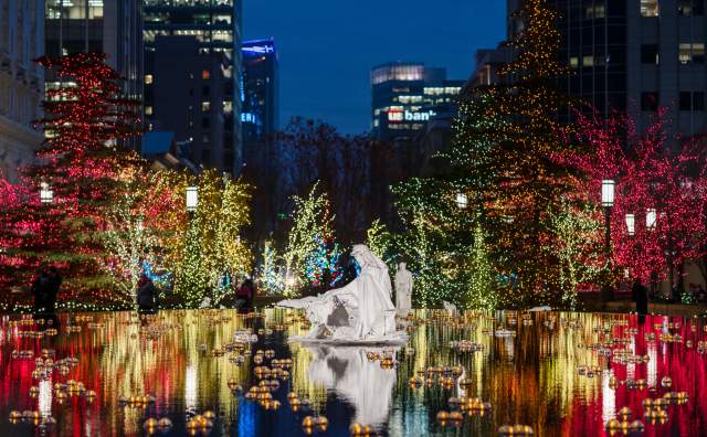 Christmas Lights on Temple Square