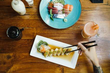 Sushi at Takashi