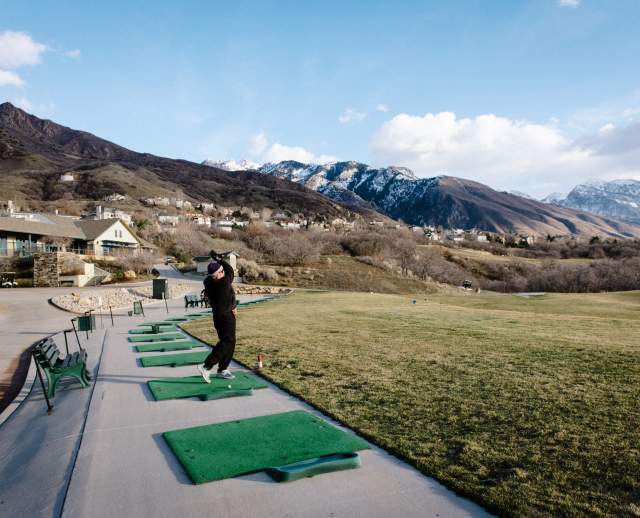 Golfing in Cottonwood Heights