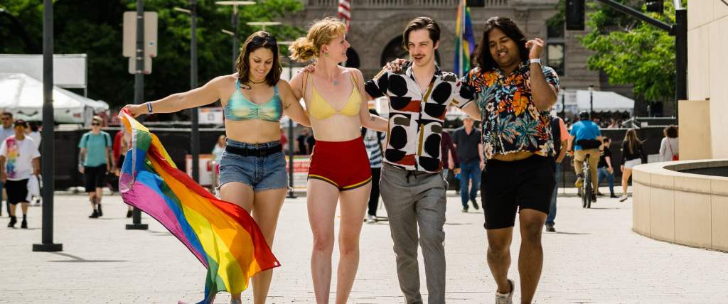 Friends at Salt Lake Pride Festival 2019