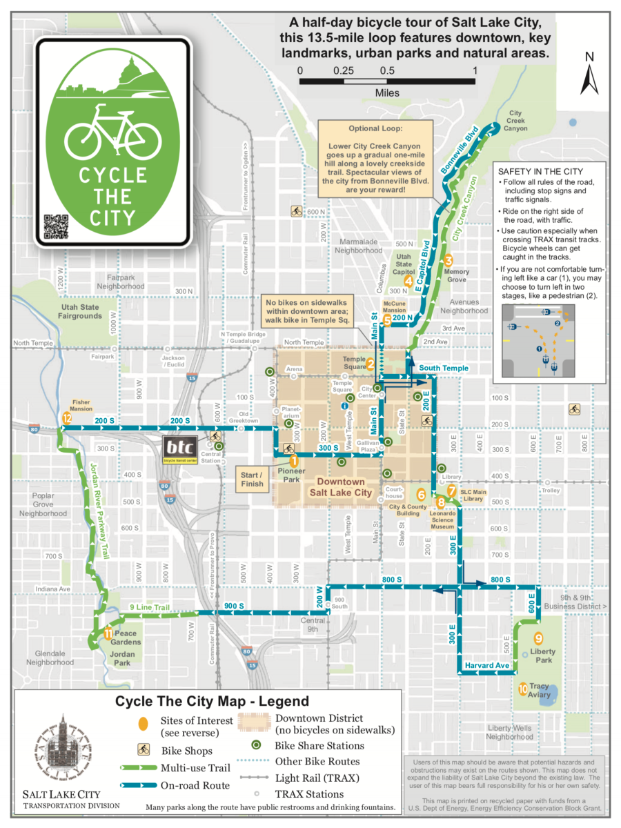 Salt Lake Bicycle Tour