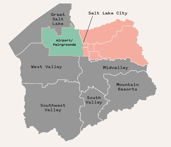 Airport / Fairgrounds Neighborhood Map