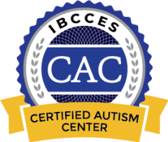 Certificate banner images with the words IBCCES - CAC - Certified Autism Center